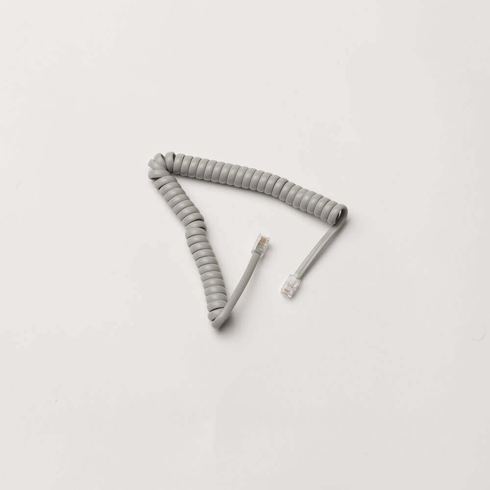 Cord for Doppler Audio Cable, colied, 1 foot [retracted length] (1/EA) by Newman Medical  ID CBL-110
